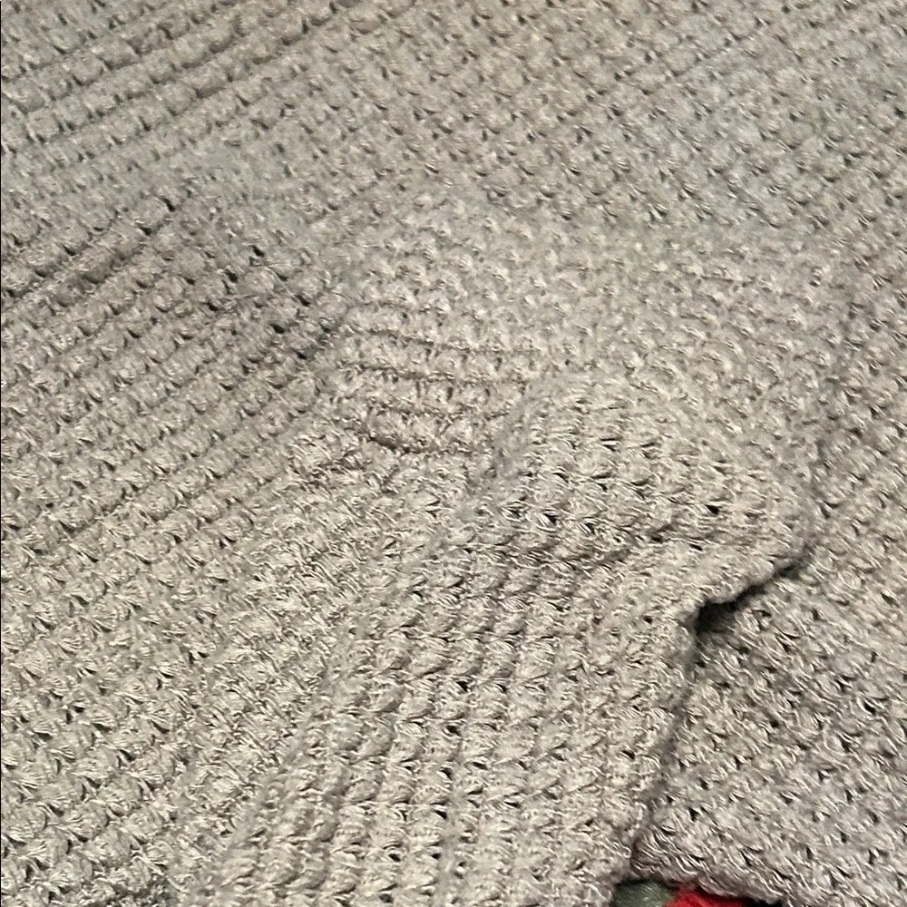 Cozy Beige Knit cropped Sweater - Picture 4 of 4